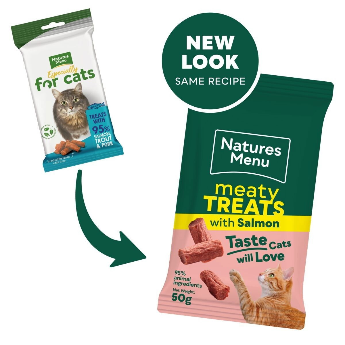 Natures Menu Cat Treat Salmon 50g