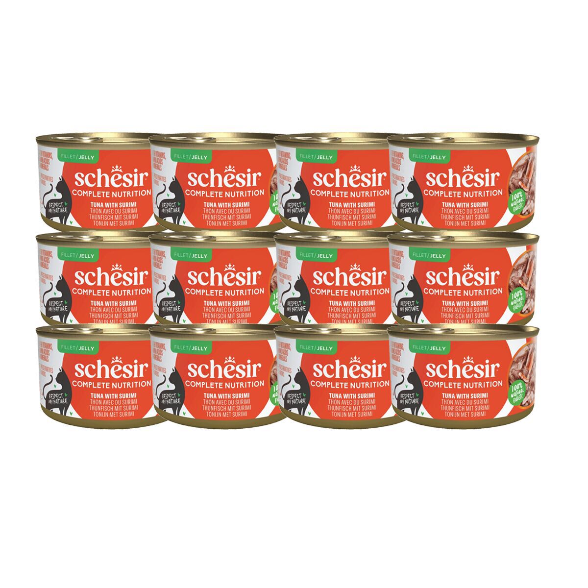 Schesir Tuna & Surimi 85 g