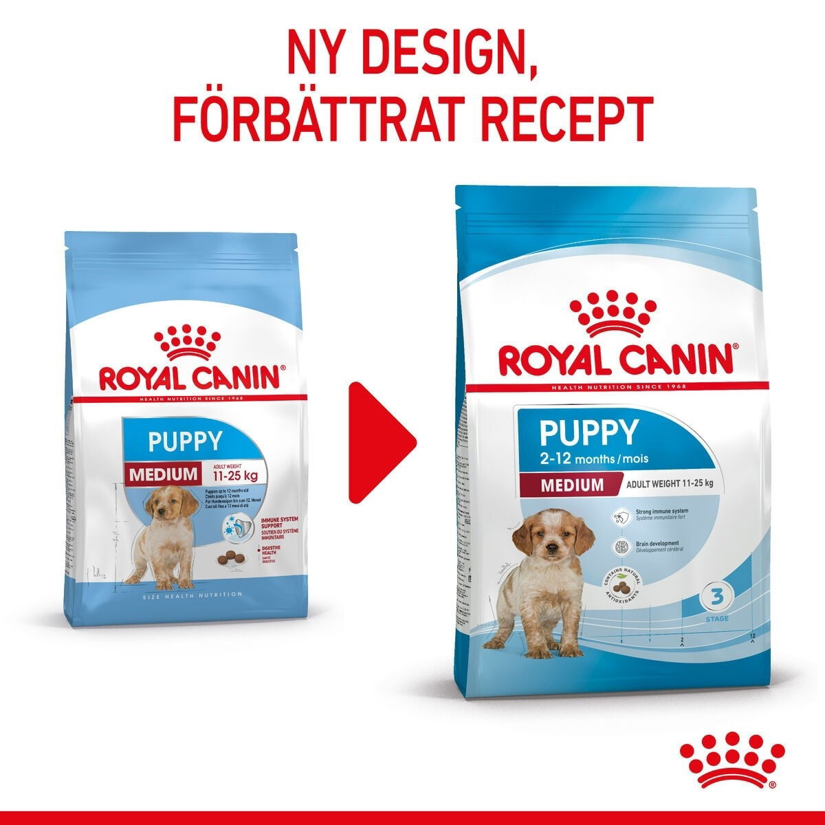 Royal Canin Medium Puppy torrfoder för hundvalp