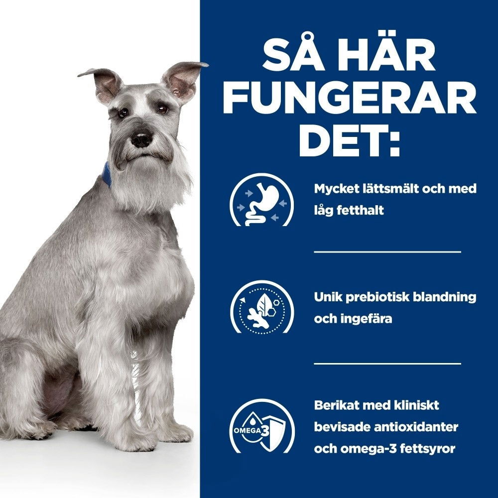 Hill's PRESCRIPTION DIET i/d Low Fat Stew för hundar Kyckling&grönsaker 