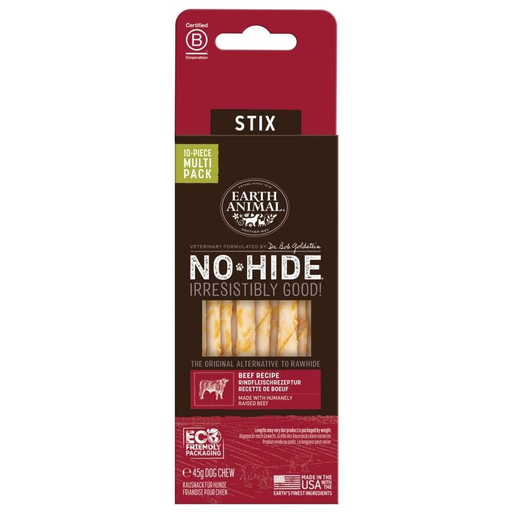 No-Hide Beef STIX 10pcs for dogs