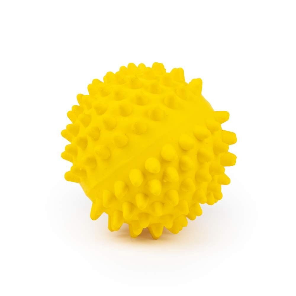 Little&Bigger Latex Hedgehog Ball Yellow