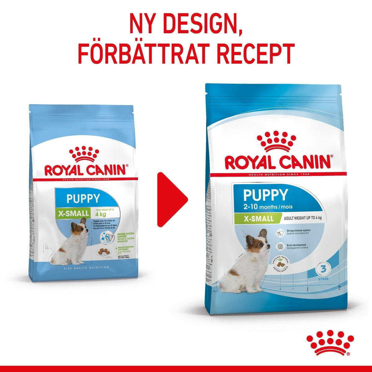 Royal Canin X-small Puppy torrfoder för hundvalp