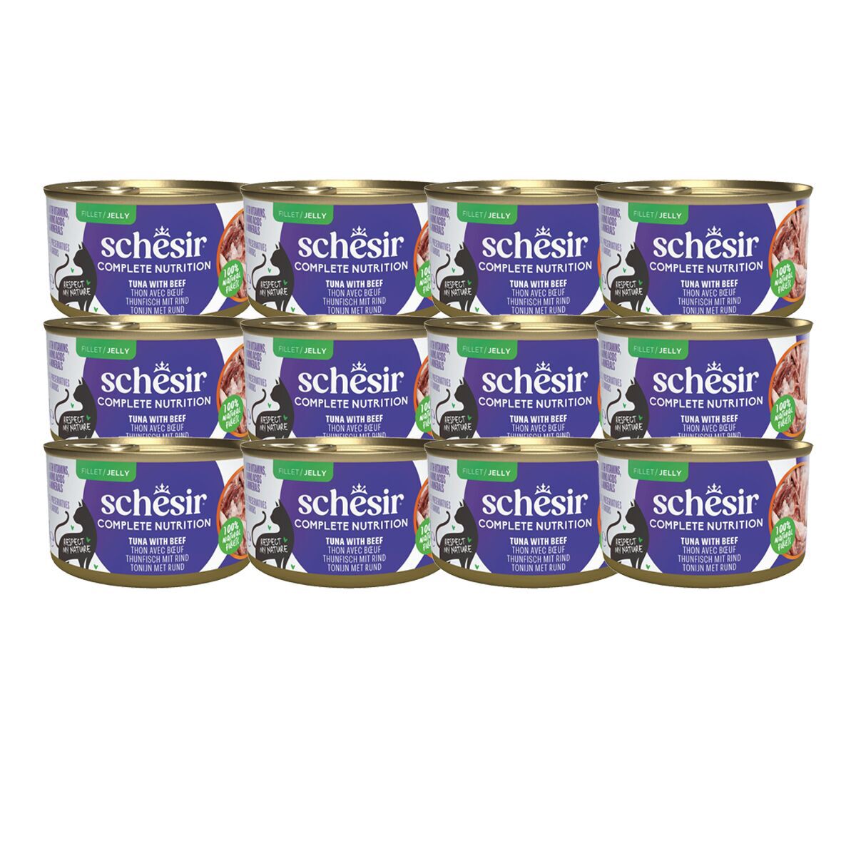 Schesir Tuna & Beef 85 g