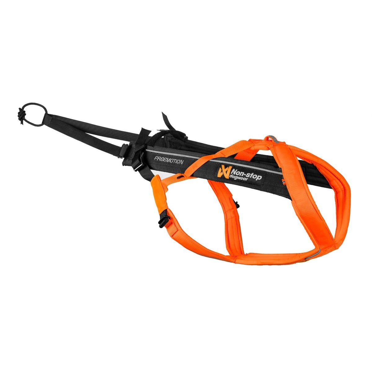 Non-Stop Freemotion harness 5.0 black/orange