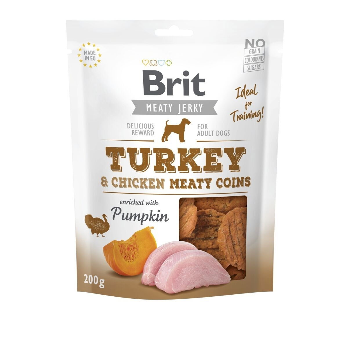 Brit Care Jerky Turkey Meaty Coins     