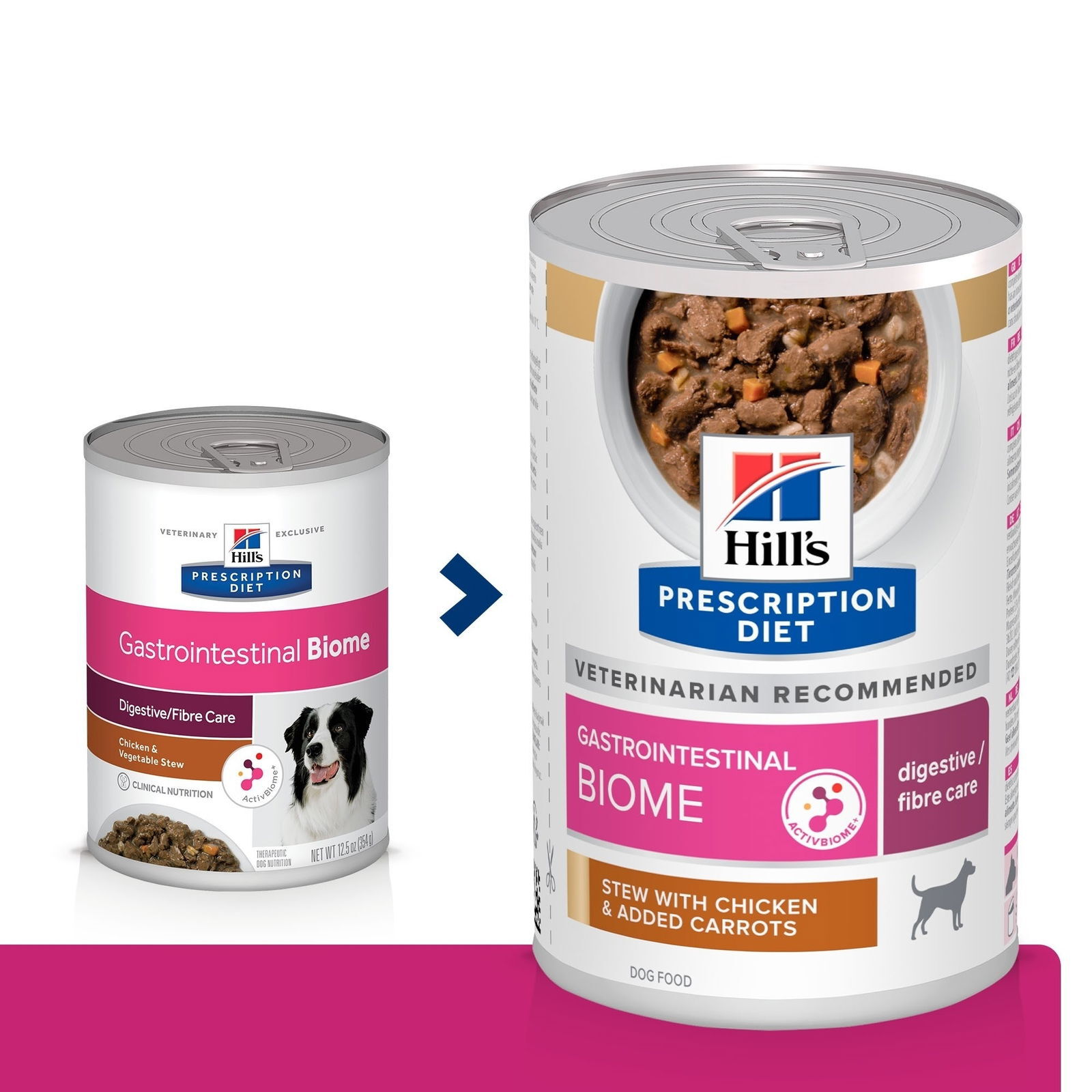 Hill's PD Canine GI Biome Stew Chick&Veg 354g
