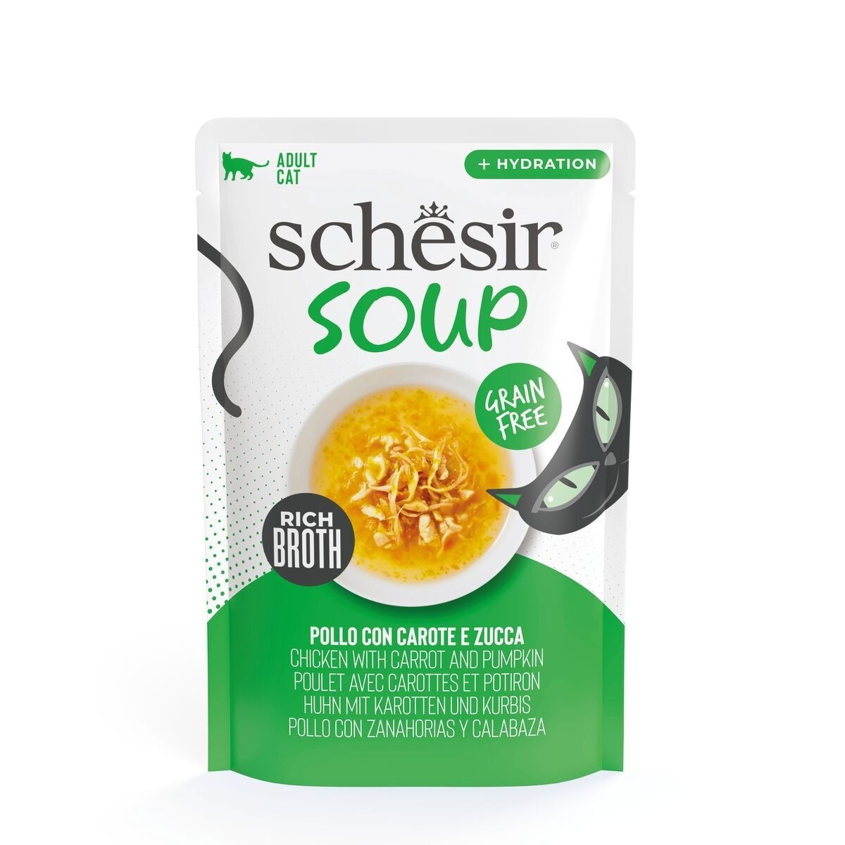 Schesir Chicken pumpkin in Soup 40g