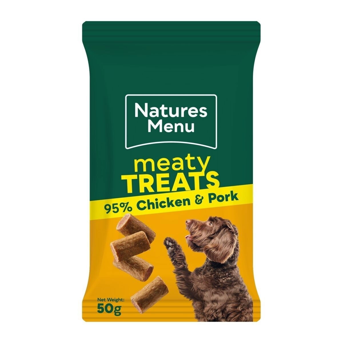 Natures Menu Dog Treat Chicken-Pork 50g