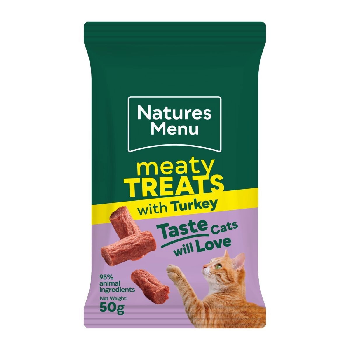 Natures Menu Cat Treat Turkey 50g