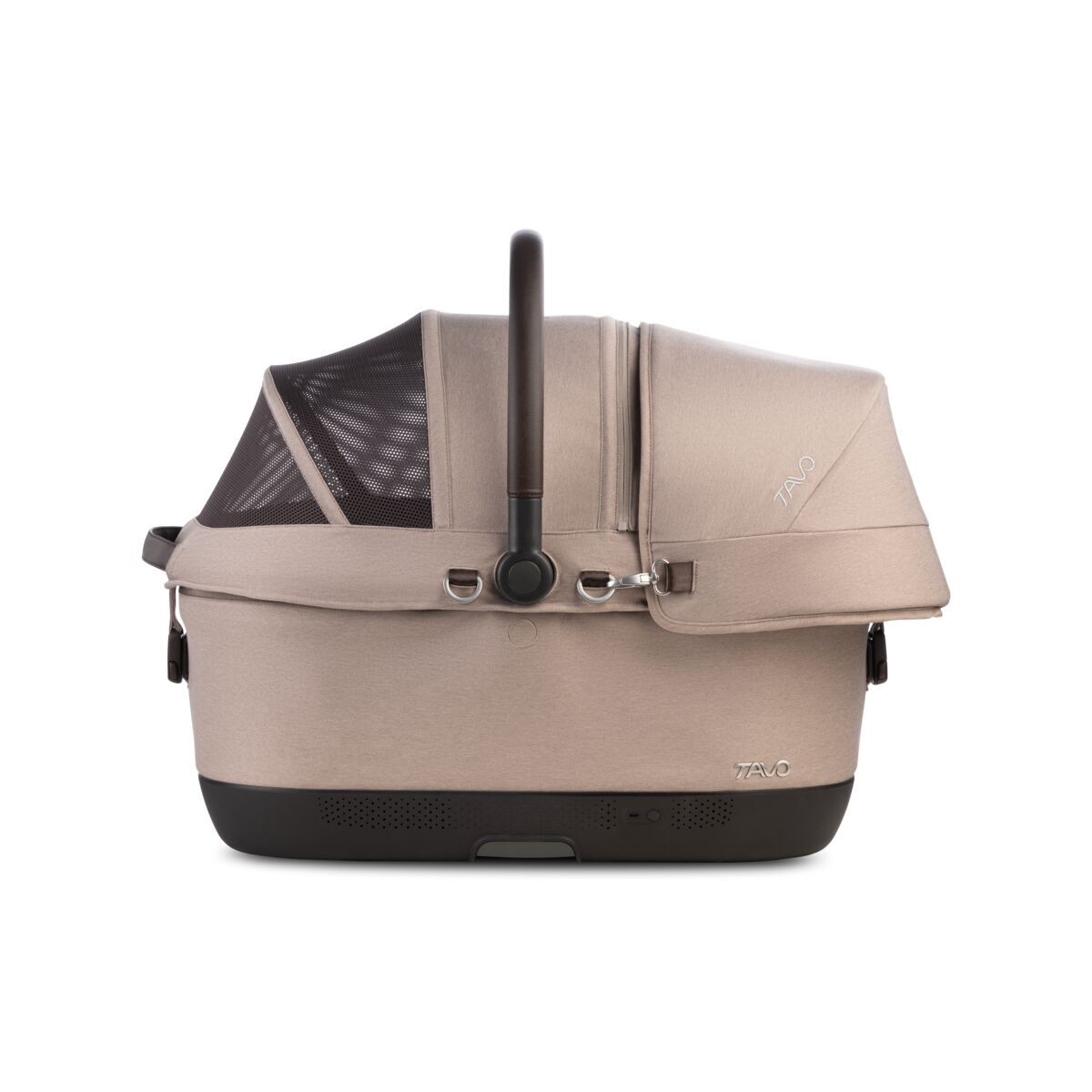 Tavo Maeve ISO6X Wind crash tested pet car seat with integrated ventilation system
