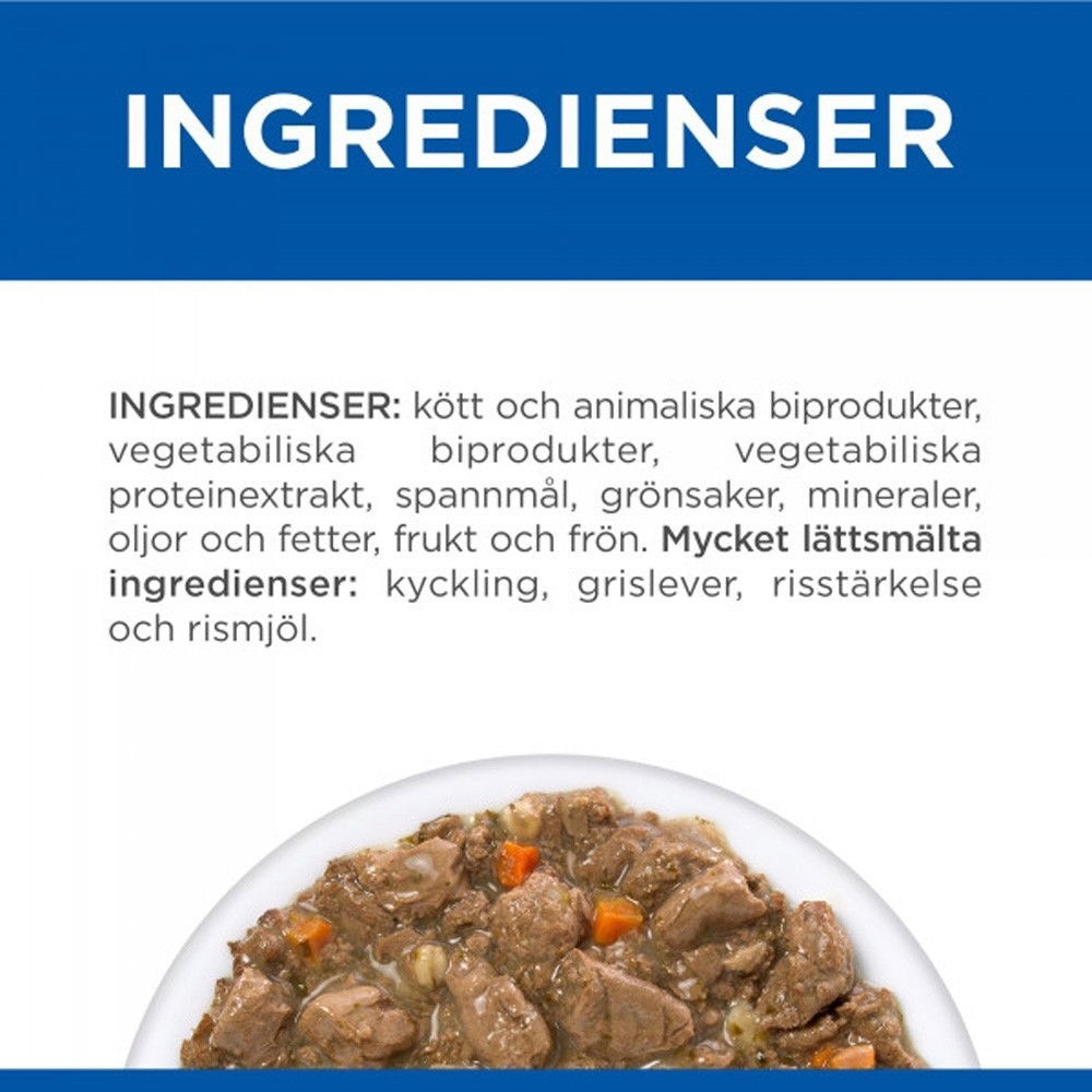 Hill's PD Feline GI Biome Stew Chick&Veg 82g