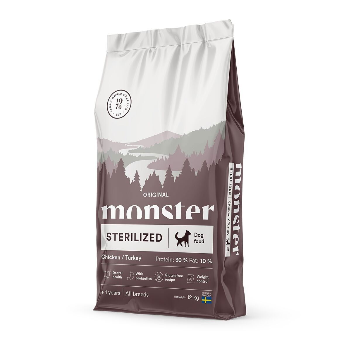 Monster Dog Sterilized All Breed Chicken/ Turkey 
