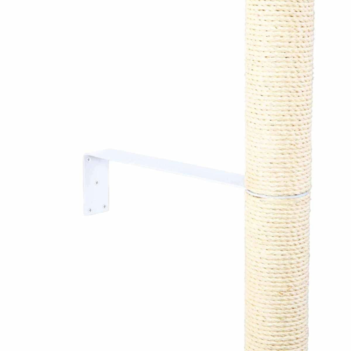 Väggfäste till Klösbrädor, vit