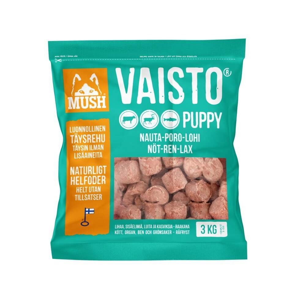 MUSH Vaisto® Isblå Nöt-ren-lax 800g