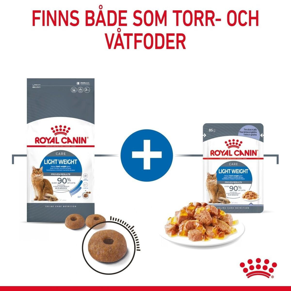 Royal Canin Light Weight Care Jelly Adult våtfoder för katt