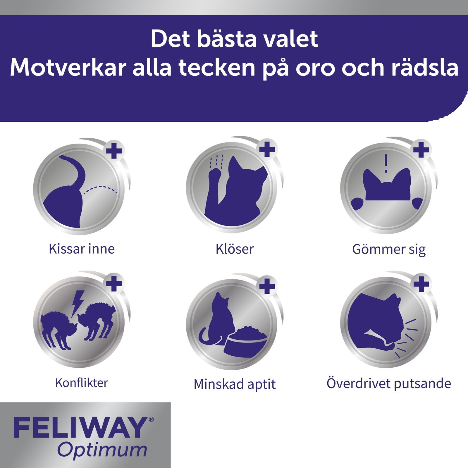 Feliway Optimum doftgivare + flaska
