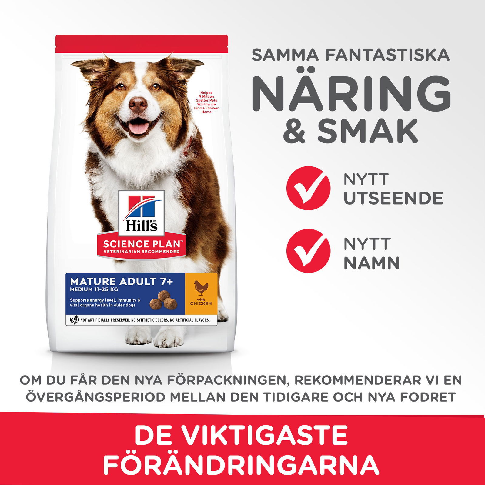 Hill's Science Plan Dog Mature 7+ Chicken