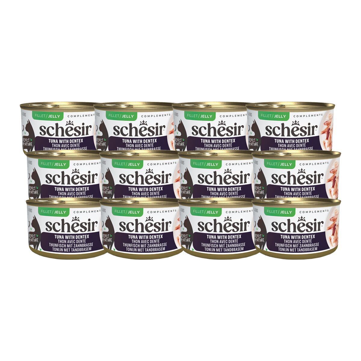 Schesir Complements Tuna with dentex in Jelly
