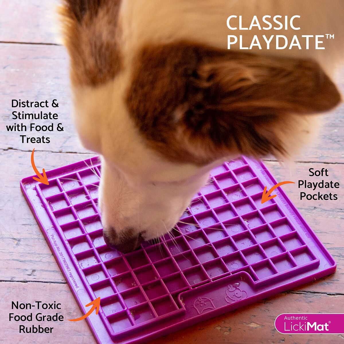 LickiMat Playdate Classic Dog