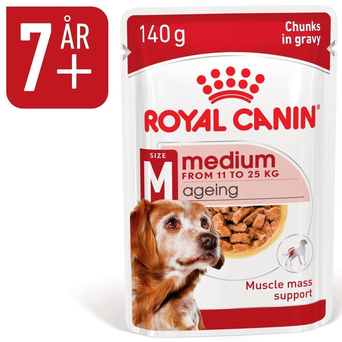 Royal Canin Medium Ageing Gravy våtfoder för hund