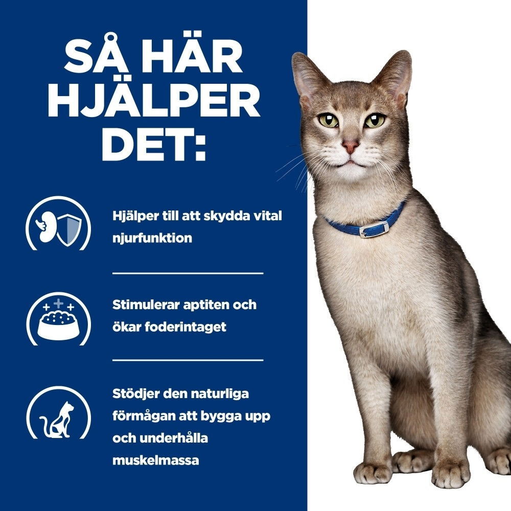Hills Diet Cat k/d Salmon Portionspåse 12x85g