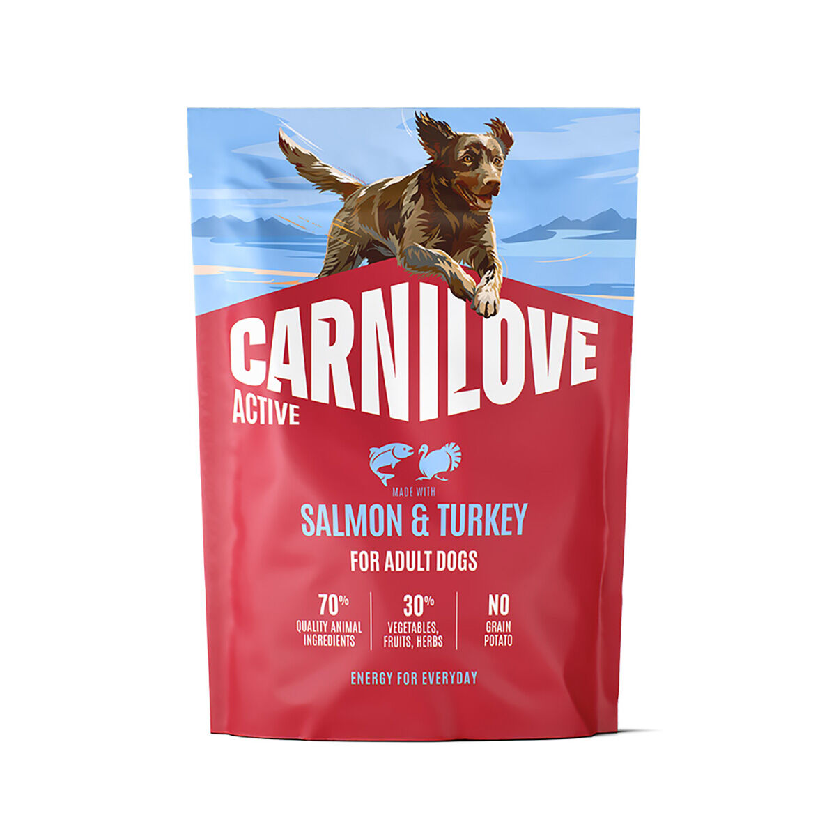 CARNILOVE Active dog dry made with salmon & turkey for adult all breeds