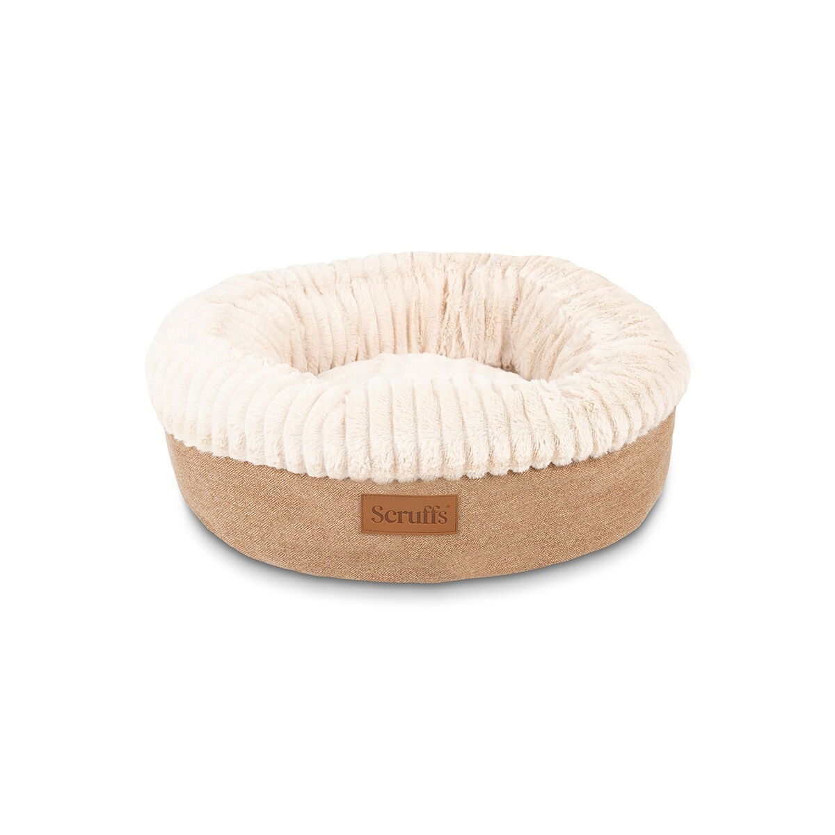 Scruffs Ellen donut bed tan