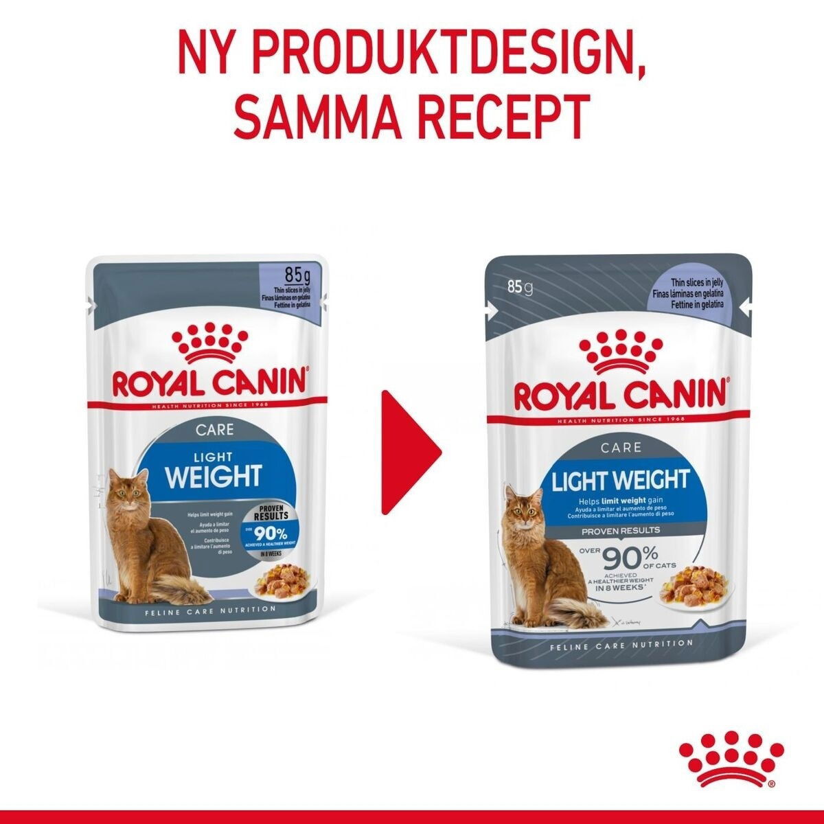 Royal Canin Light Weight Care Jelly Adult våtfoder för katt