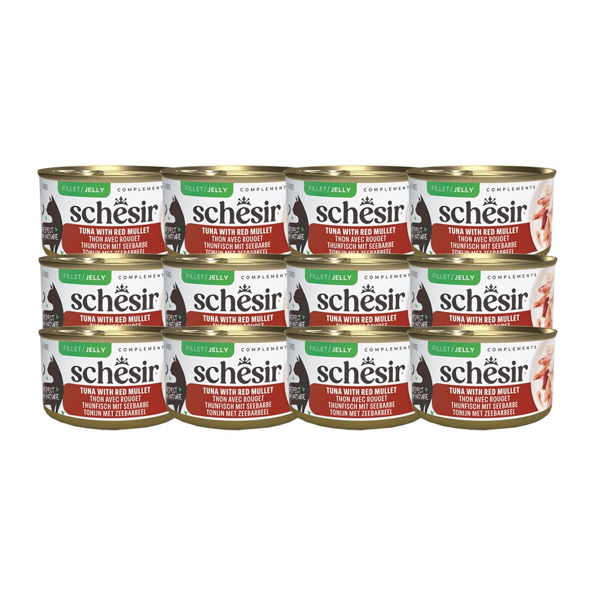 Schesir Complements Tuna with red mullet in Jelly