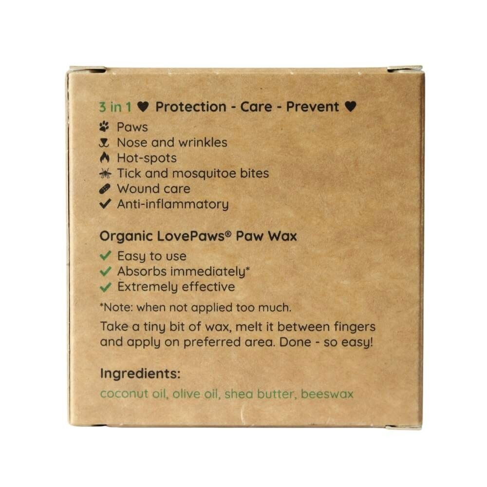 LovePaws® organic Paw Wax 50 ml