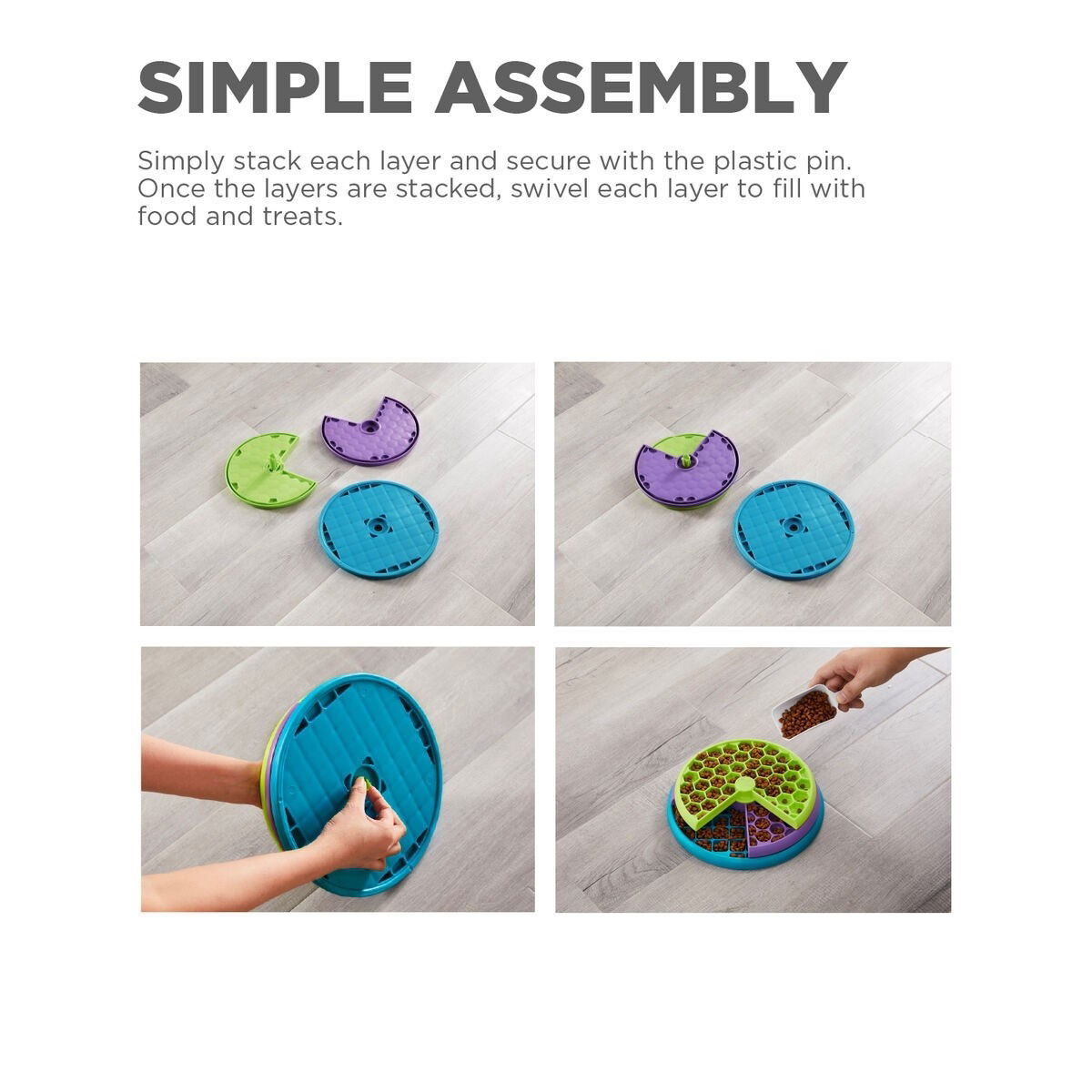 Nina Ottosson Lickin' Layers Food Puzzle