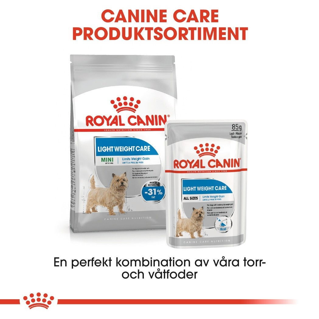 Royal Canin Light Weight Care Mini Adult torrfoder för hund