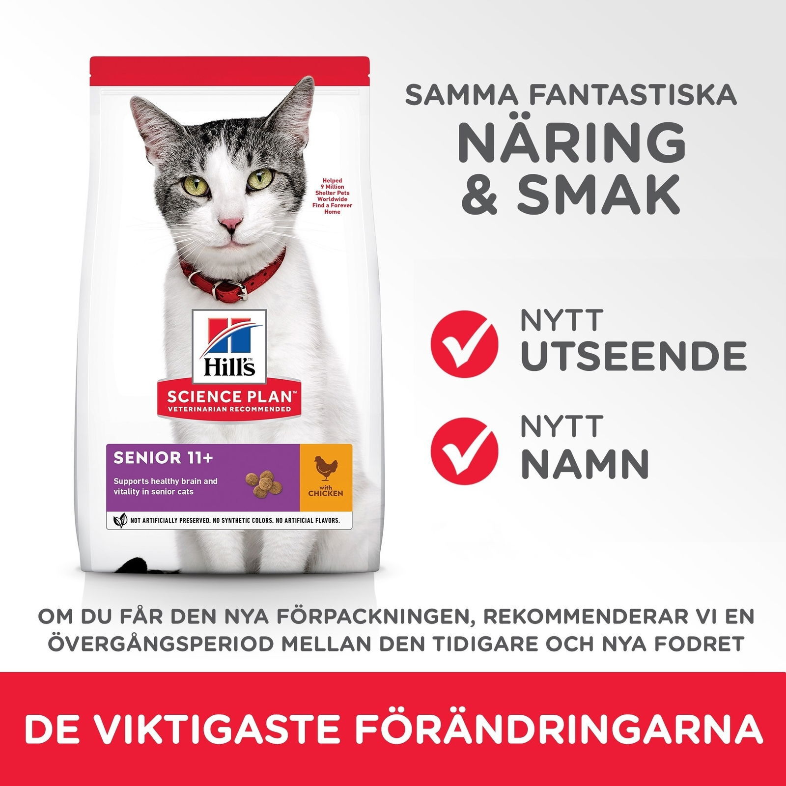 Hill's Science Plan Cat Senior 11+ Chicken