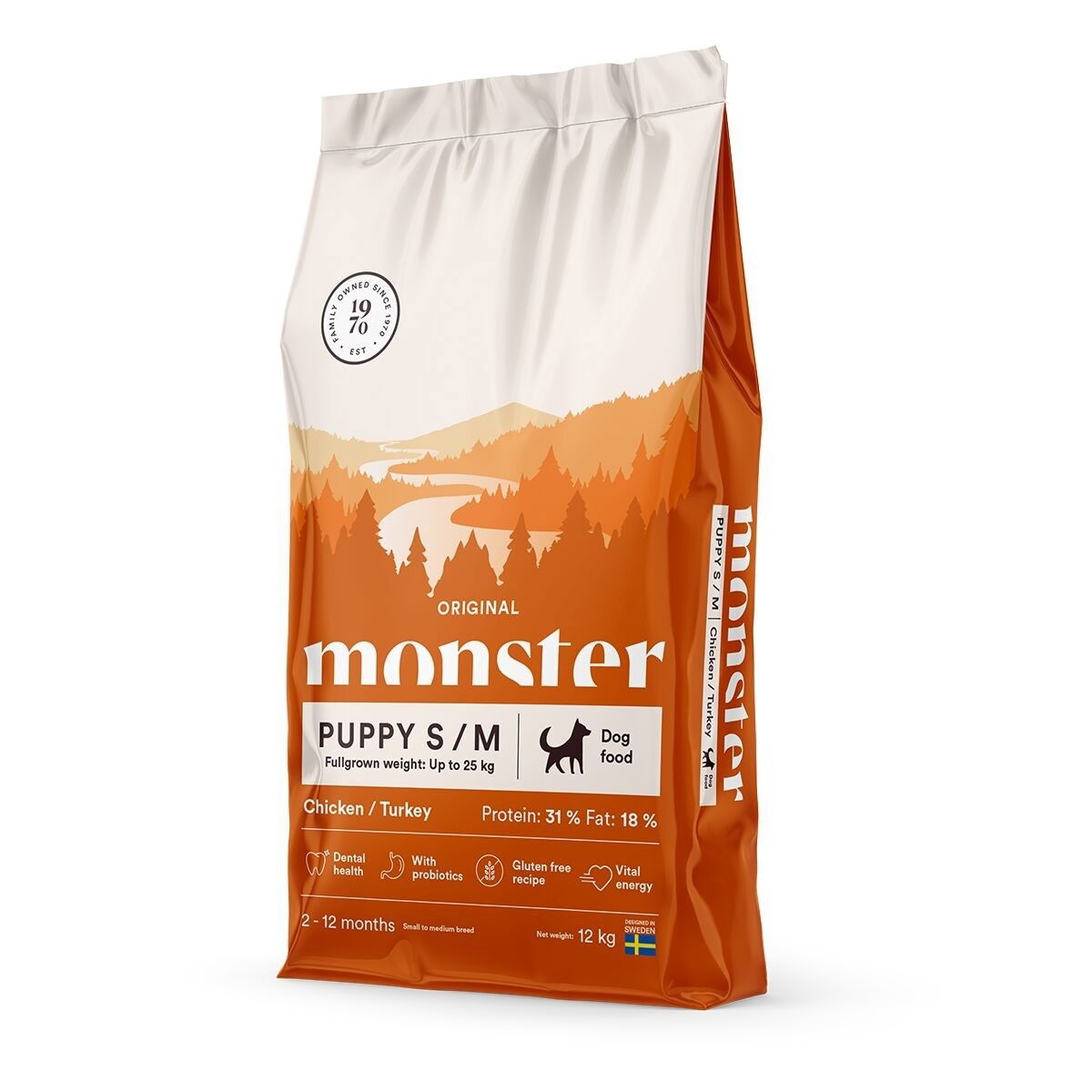 Monster Dog Puppy small/medium Chicken/ Turkey 