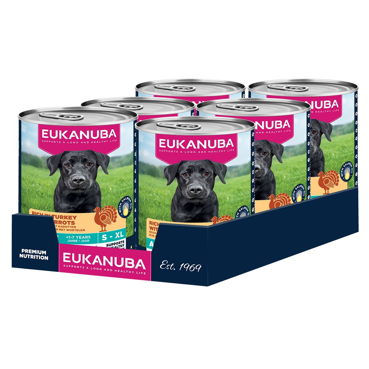 Eukanuba Dog Wet Adult Turkey with Carrots 400g