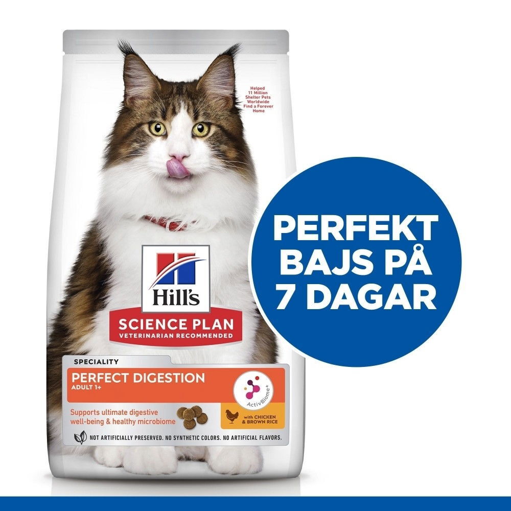 Hill's SP Cat Perfect Digestion Adult 1+ Chicken&Brown rice