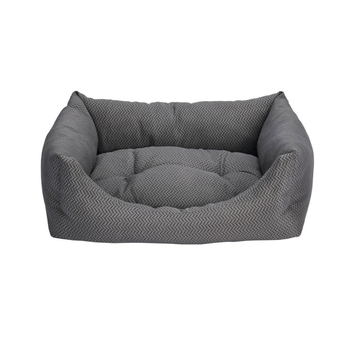 Little&Bigger Herringbone bed grey