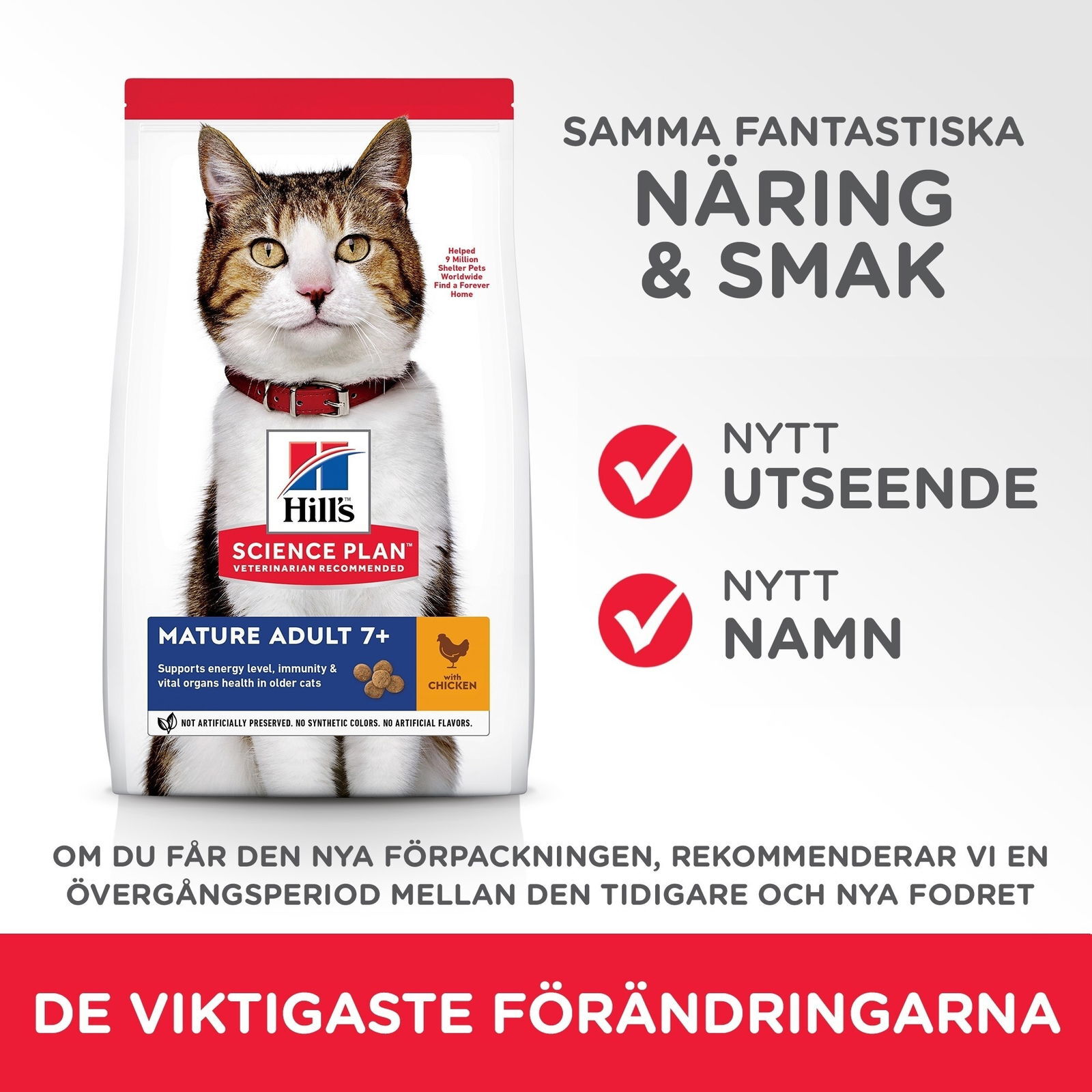 Hill's Science Plan Cat Mature 7+ Chicken