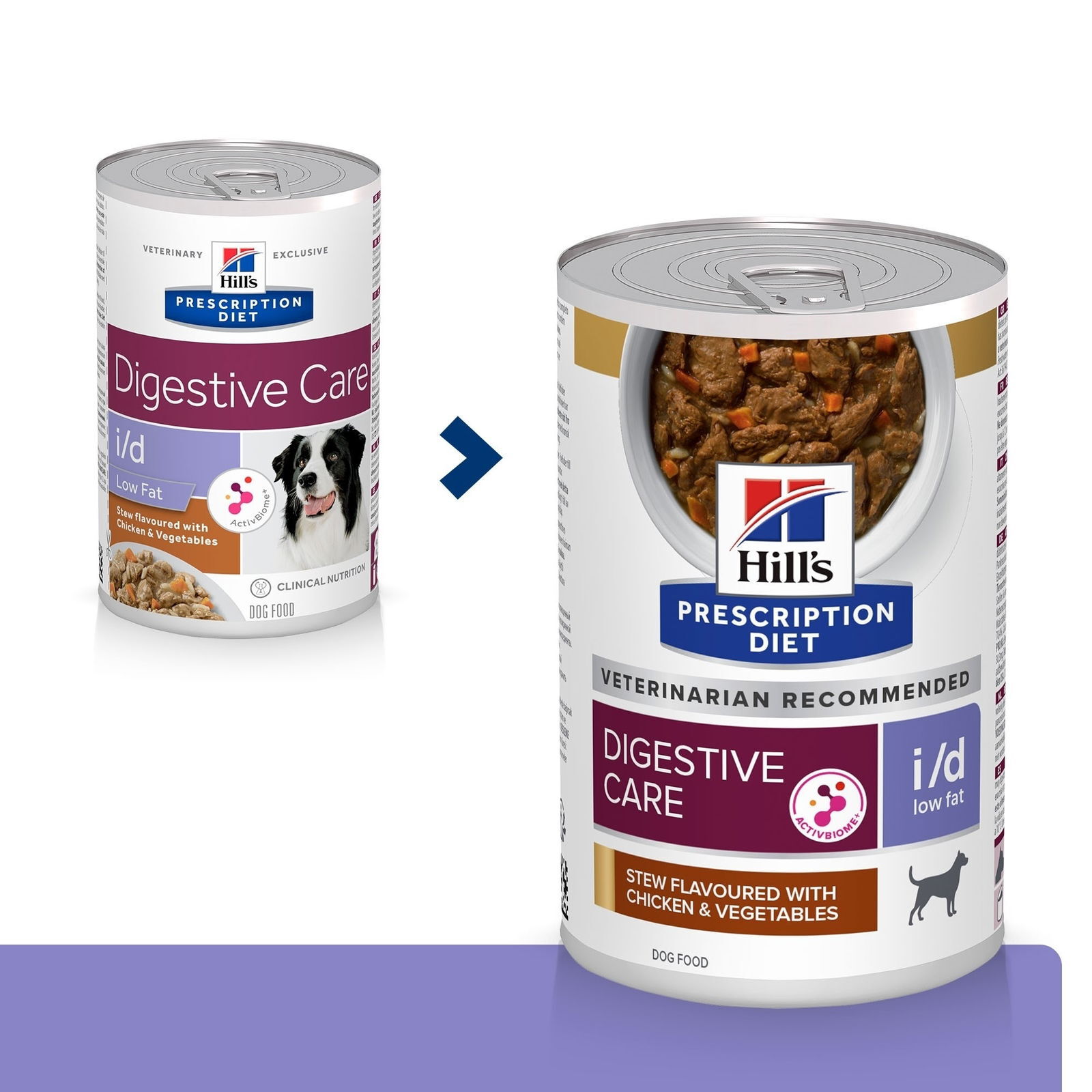 Hill's PRESCRIPTION DIET i/d Low Fat Stew för hundar Kyckling&grönsaker 