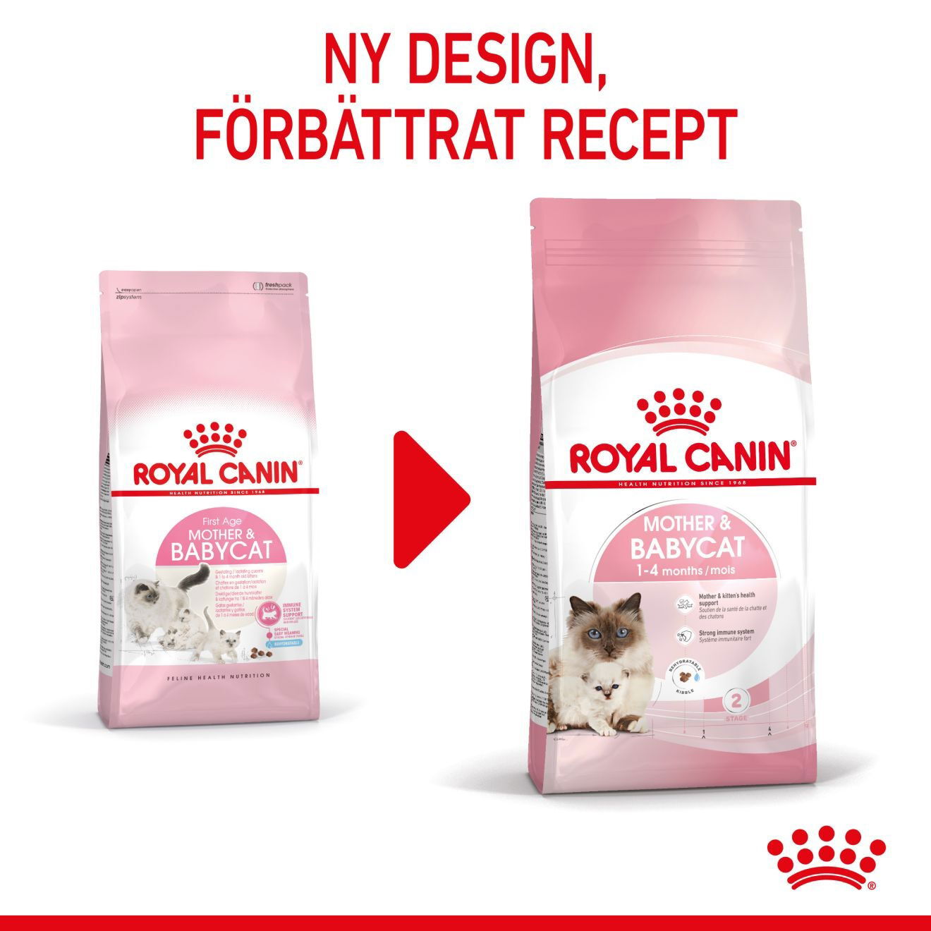 Royal Canin Mother & Babycat torrfoder för katt och kattunge