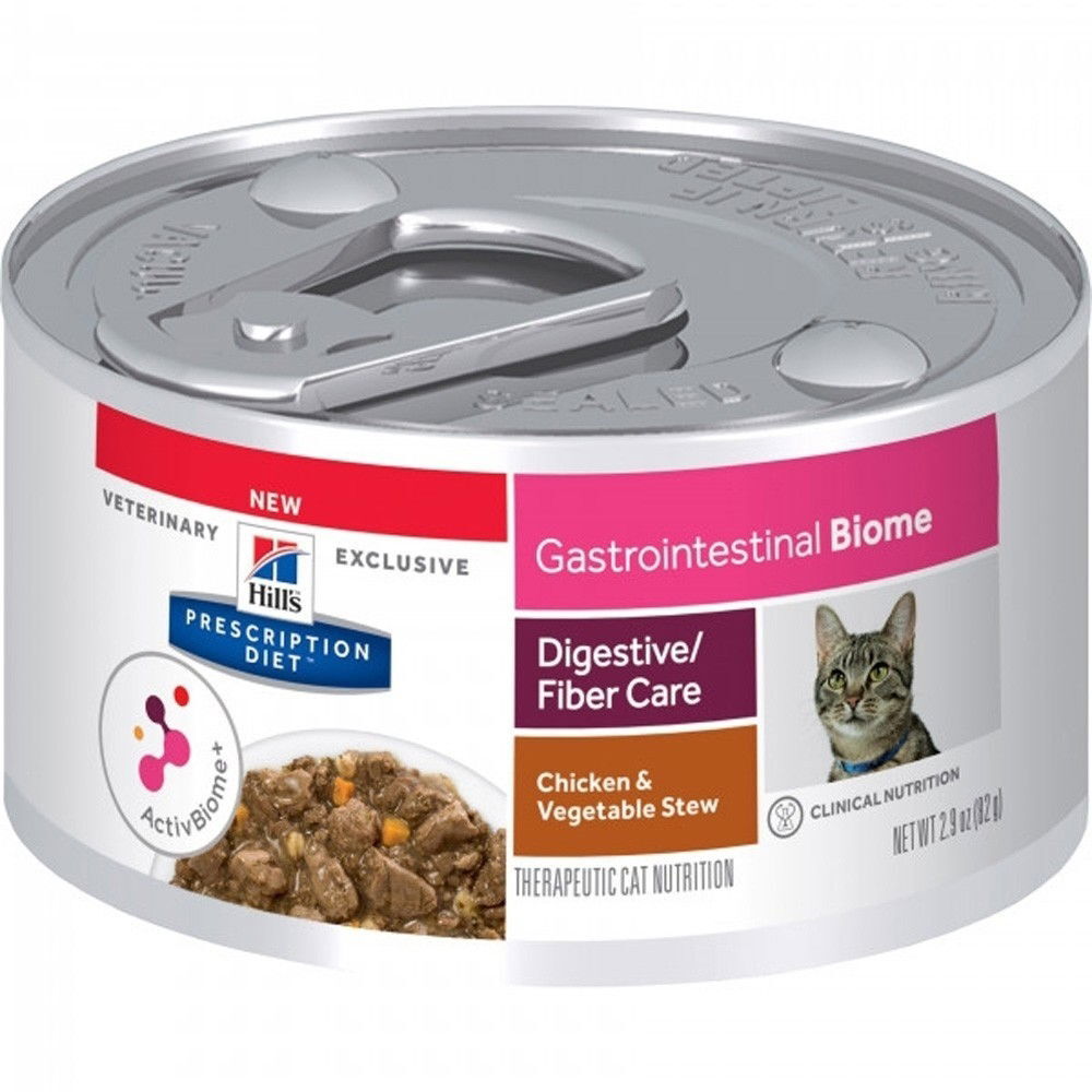 Hill's PD Feline GI Biome Stew Chick&Veg 82g