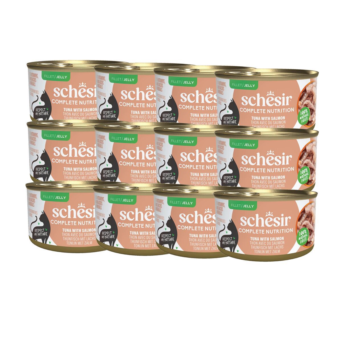 Schesir C&B Tuna salmon in Jelly