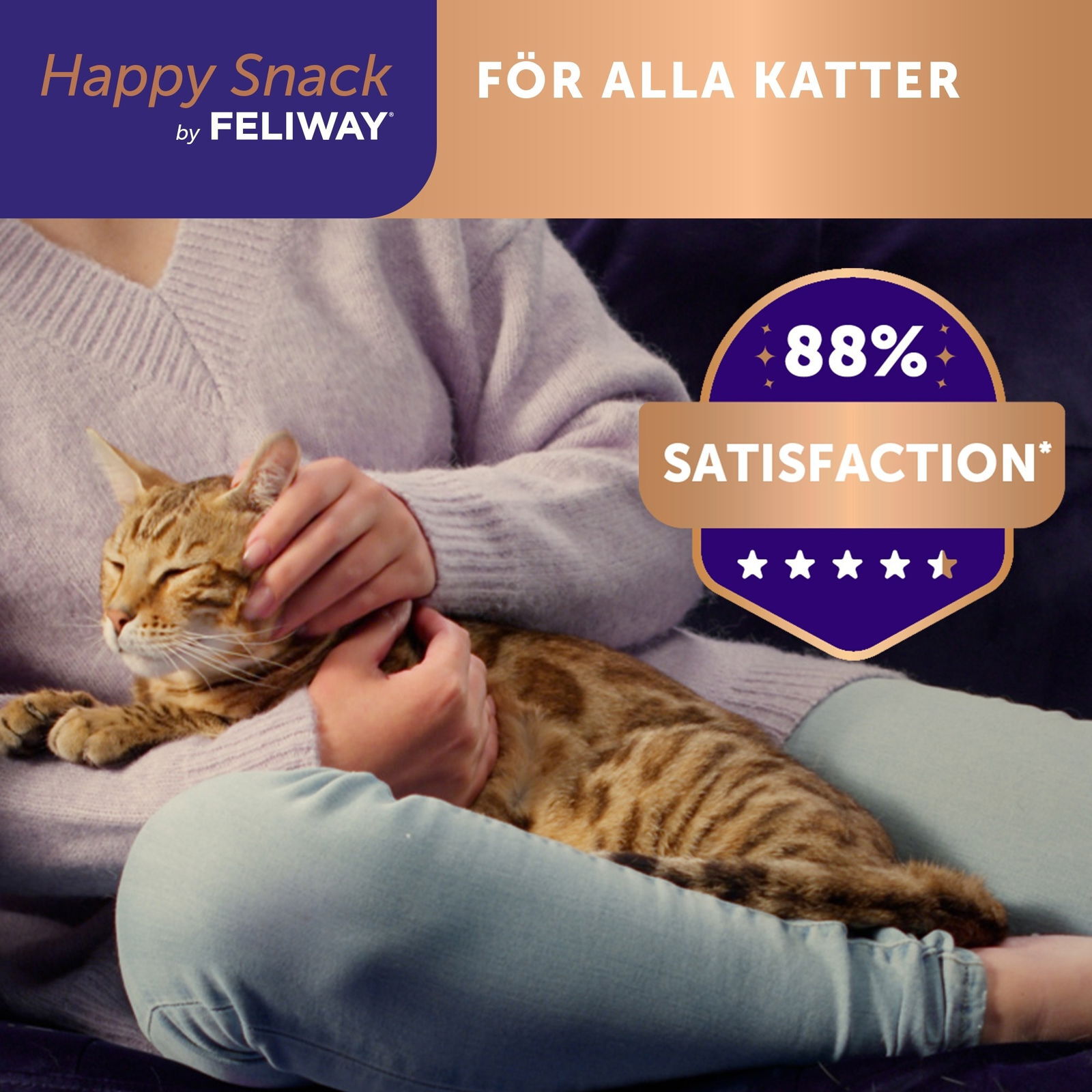 Feliway Happy Snack 6x15g