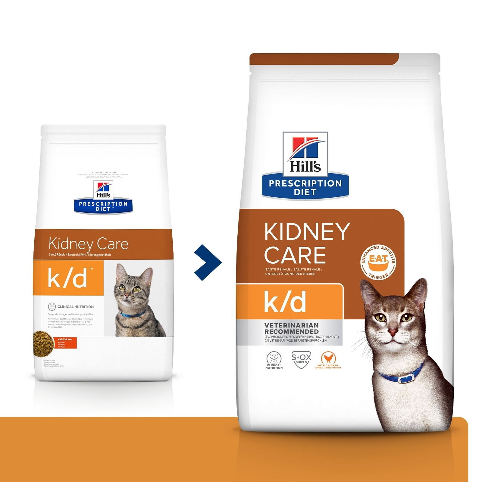 Hills Diet Cat k/d 1,5kg