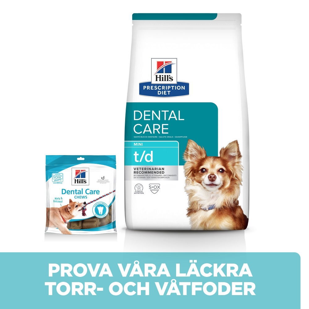 Hills Diet Dog t/d Mini 3kg