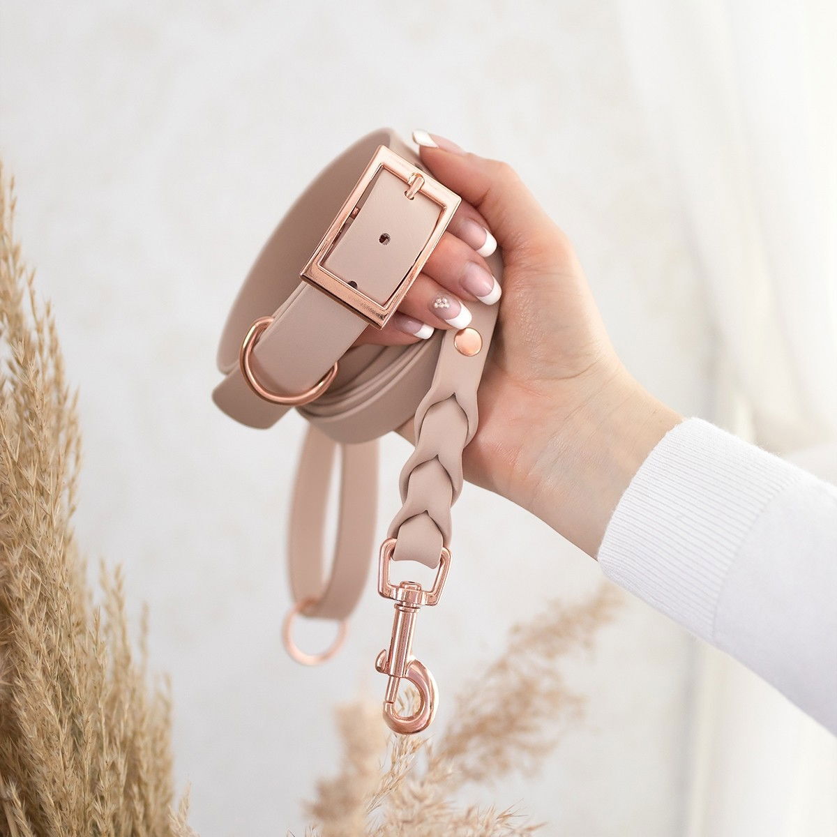 Tyylivoitto Classy collar, nude