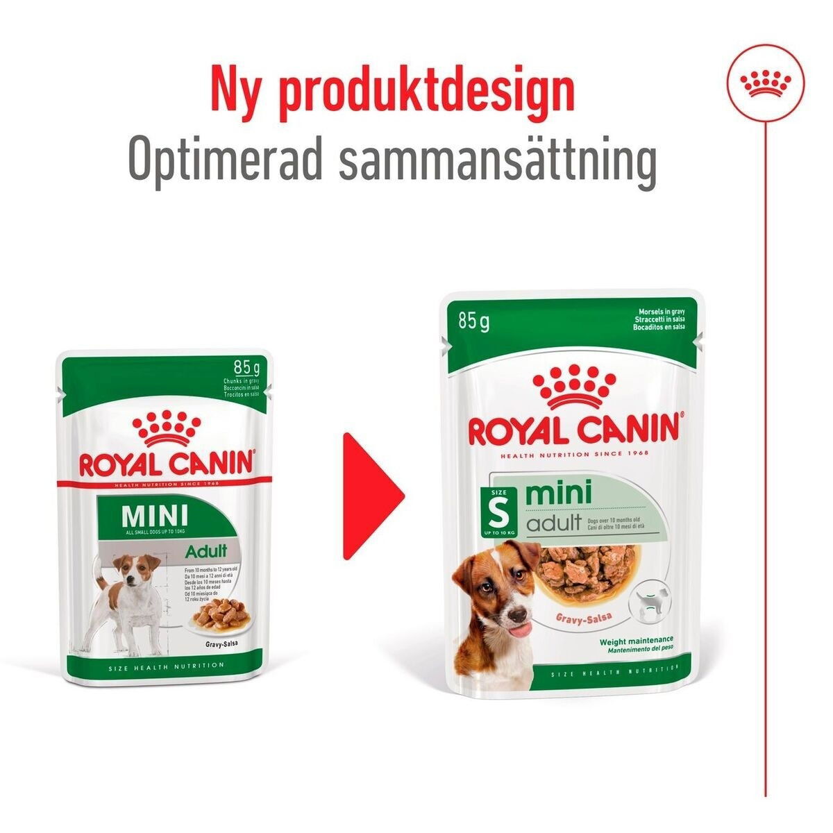 Royal  Canin Mini Adult Gravy våtfoder för hund
