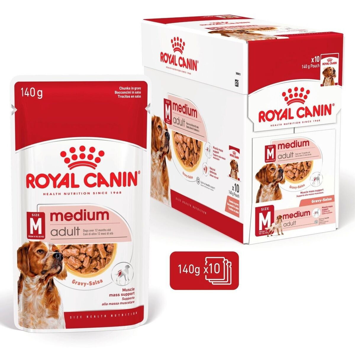 Royal Canin Medium Adult Gravy våtfoder för hund