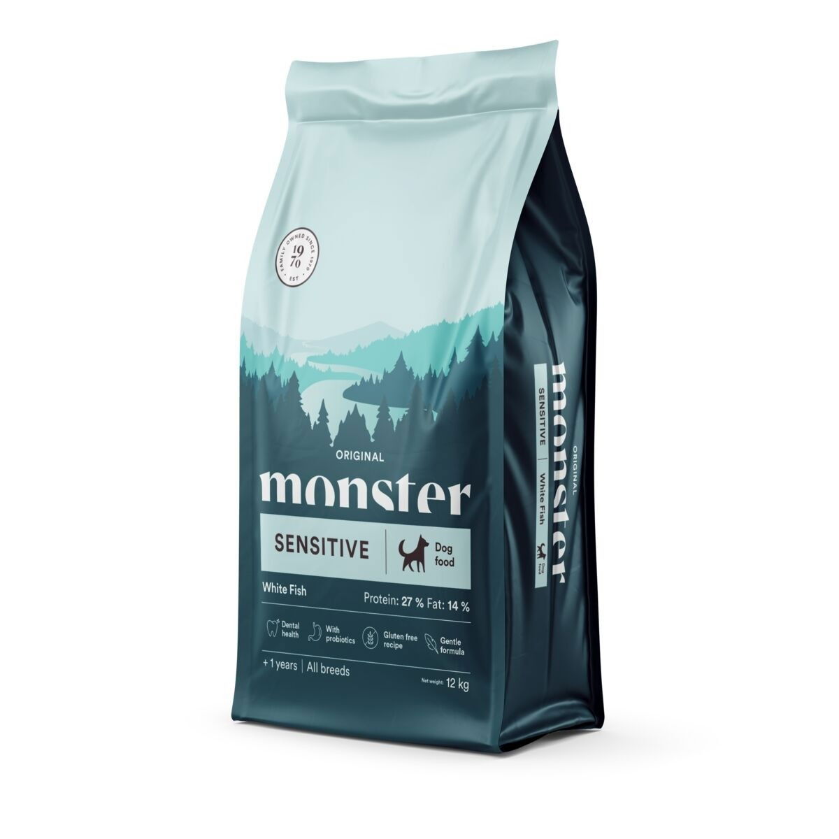 Monster Dog Sensitive All Breed Fish 